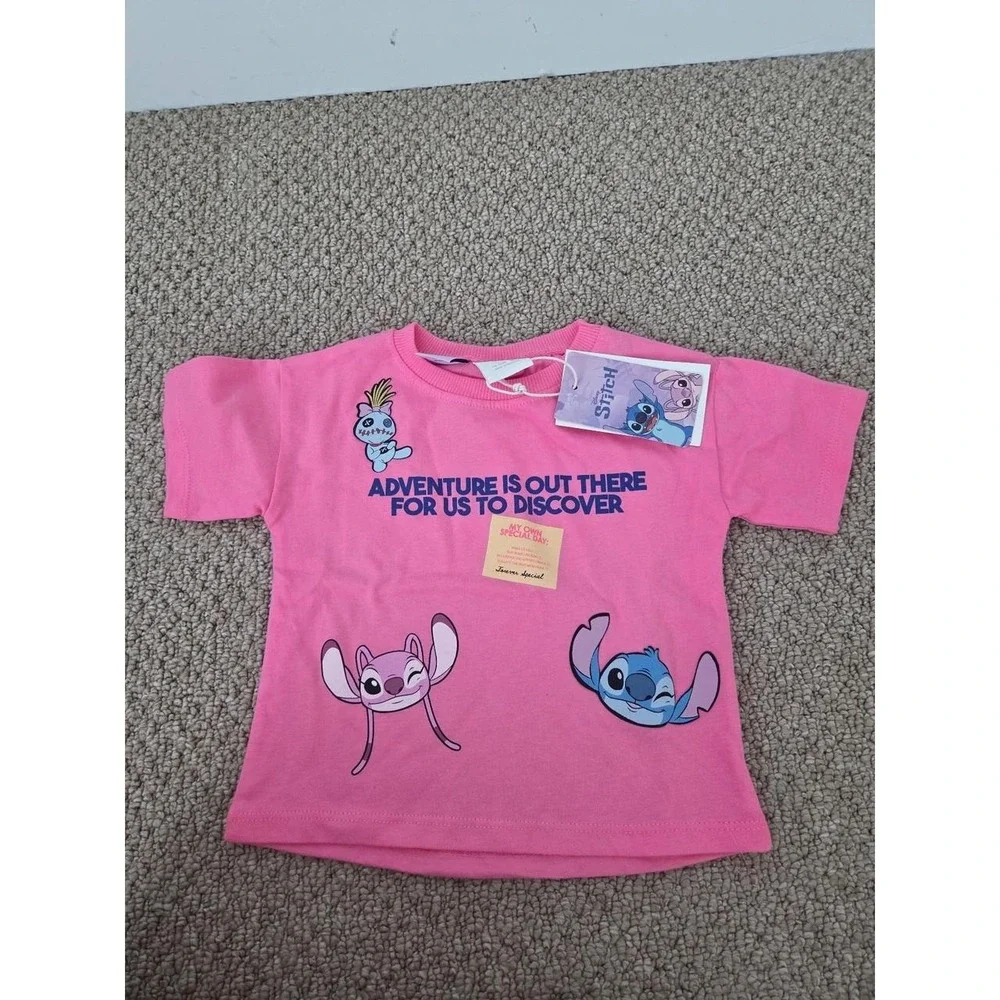 Zara baby girl stitch top size 18-24 mos